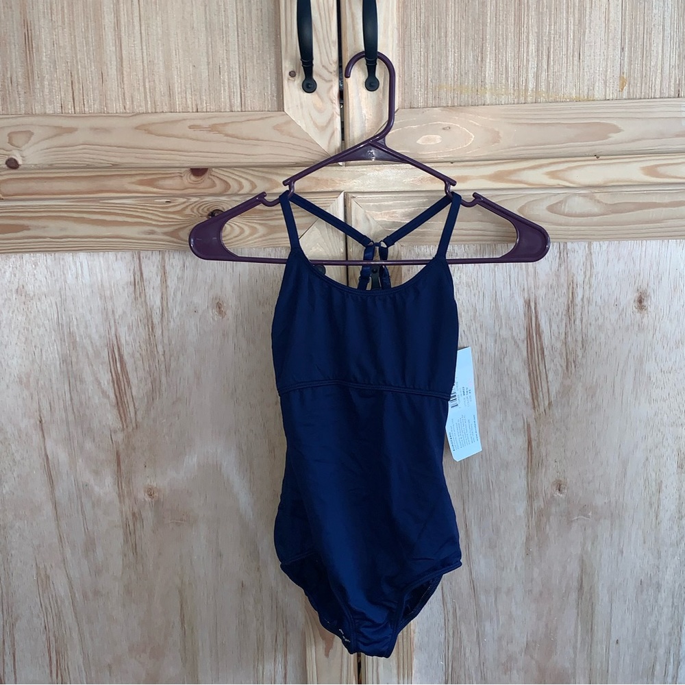 Eurotard NWT blue performance dance wear suit size XS